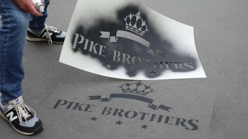 Markieren mit Kreidespray